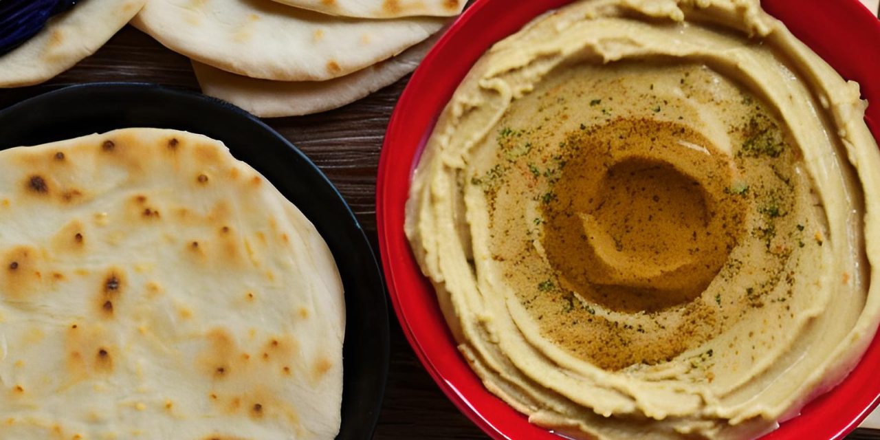 Homemade Hummus & Pita Bread